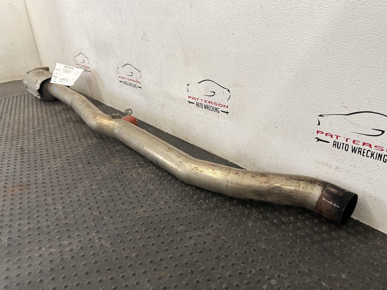 03-10 BENTLEY CONTINENTAL GT REAR DRIVER LEFT EXHAUST TAIL MID DOWN PIPE MUFFLER