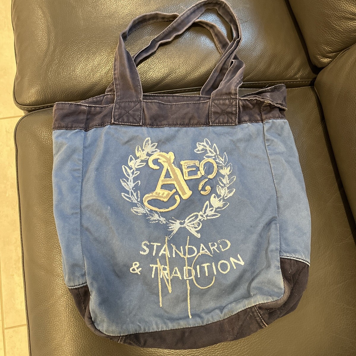 american eagle Standard & Tradition tote bag