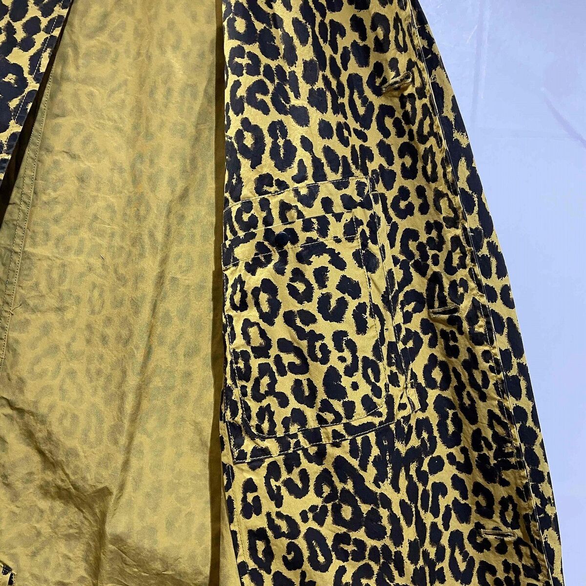 Supreme X Hysteric 21ss Glamour Leopard Trench Coat Size L Supreme X Hysteric 21ss Glamour Leopard Trench Coat Size L