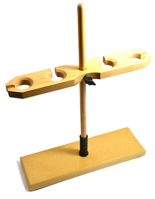 Adjustable Wooden Funnel Stand for 4 Funnels, 1.5