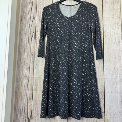 Garnet Hill Womens seamed knit Trapeze dress size XS | eBay