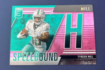 2024 Panini Donruss Elite Spellbound H #1 Tyreek Hill Miami Dolphins NFL  