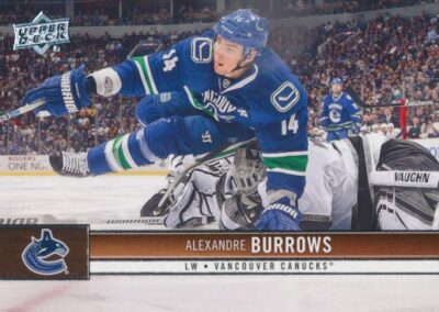 2012-13 Upper Deck #180 ALEXANDRE BURROWS - Vancouver Canucks