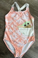 Star Wars The Child Onepiece Swimsuit Size7-8