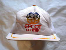 Vintage Epcot Center Mesh Trucker Snapback Hat / Cap - FREE SHIPPING  
