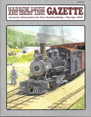 Schmalspuranzeiger März/Apr 2019 Ophir Flume Blockwagen D&RG Stock Cars Karosserie 
