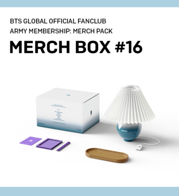 BTS MERCH BOX 16 INDIGO RM ナムジュン マーチボックス BTS RM Indigo BOX MERCH BOX #16 Complete set ONLY FOR ARMY