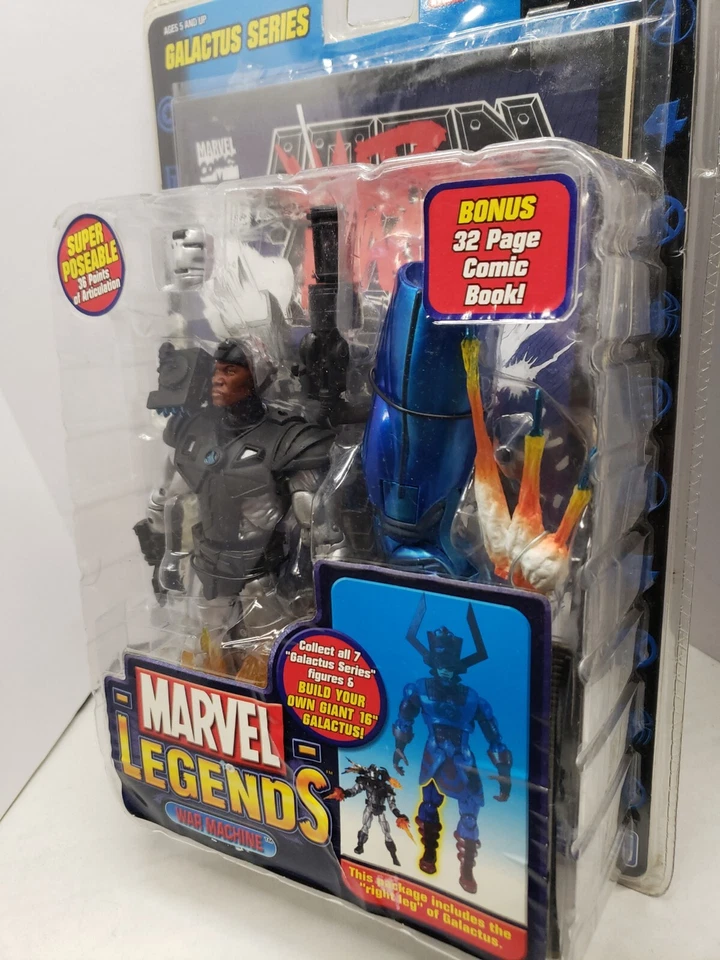 NUEVA FIGURA DE ACCIÓN MARVEL LEGENDS MÁQUINA DE GUERRA SERIE GALACTUS BAF PIERNA DERECHA! G10 Foto 4 de 4
