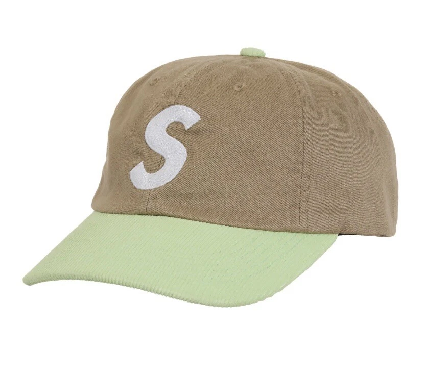 Supreme 2 tons logo S 6 panneaux chapeau bronzé SS24 OS
