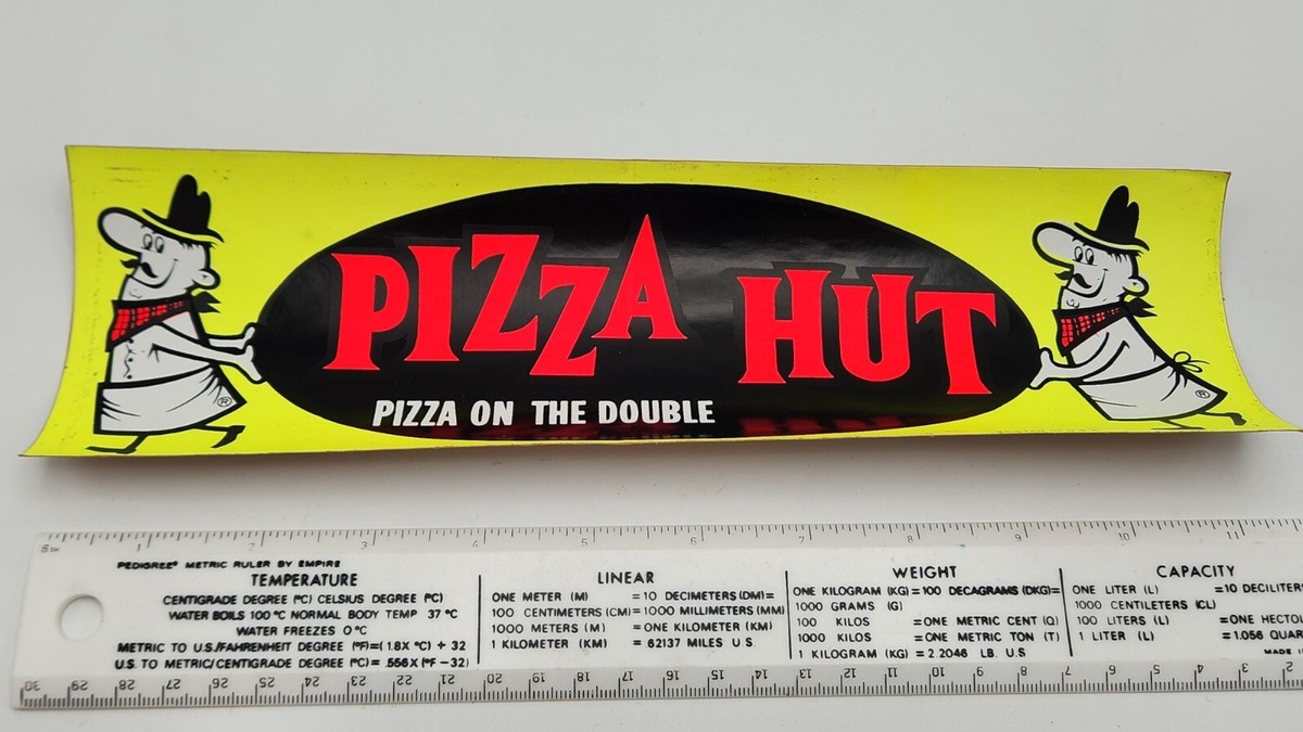 NOS Vintage 1970s Pizza Hut Pete 