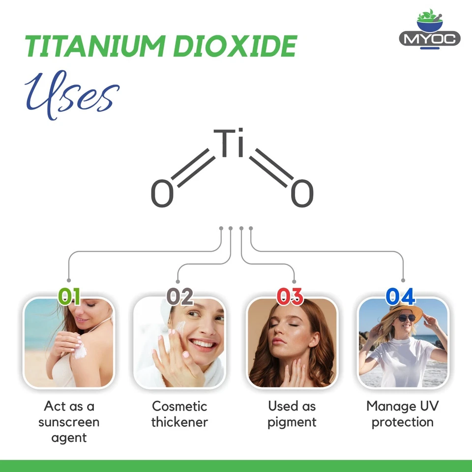 MYOC Titanium Dioxide Powder | Pure Cosmetic Grade | Raw Material | 553g - Image 4 of 4