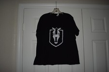 Women's Sz XL Las Vegas Silver Knights Henderson Black V Neck Short Sleeve Shirt