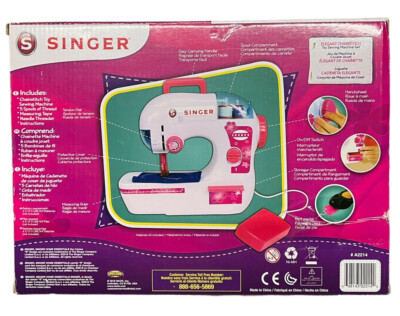 NEW SINGER Zig Zag Chainstitch Sewing Machine Set + Foot Pedal Kid