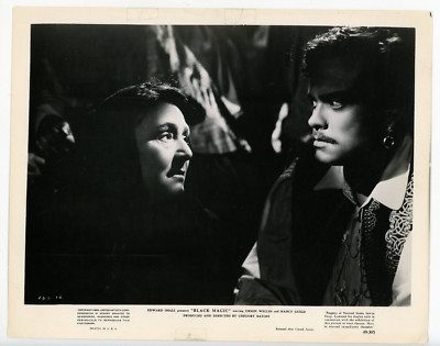 Vintage 8x10 Photo Black Magic (1949 film) Orson Welles