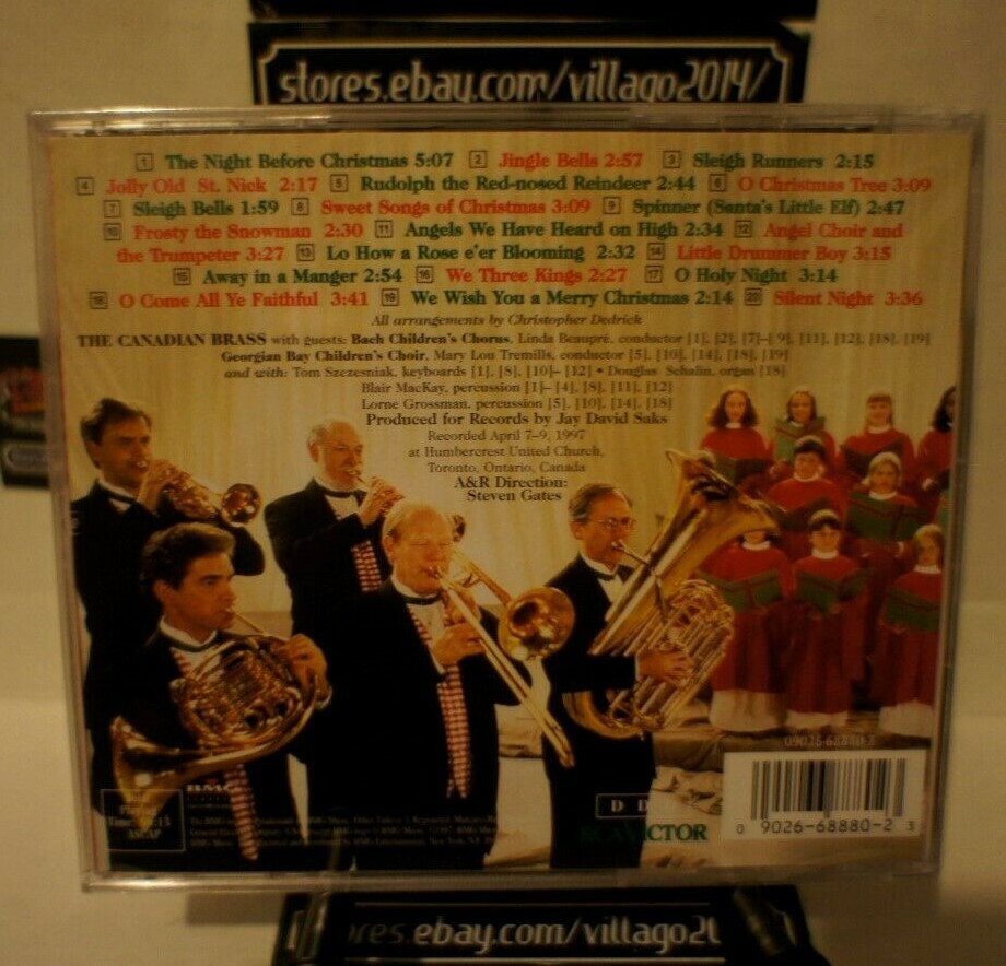 Canadian BrassA Christmas Experiment NEW CD FREE SHIPPING!! eBay
