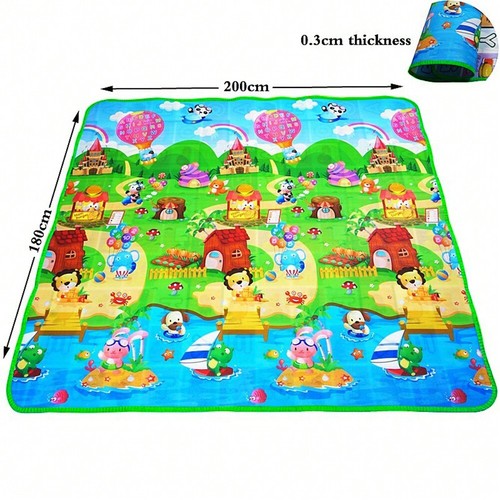 Alphabet Playmat,Double-Sided Baby Floor Mat for Nursery,Playroom&Toddler Learnr - Picture 10 of 15