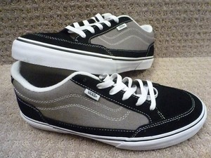 vans negro con gris