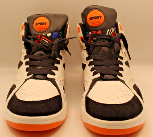 Fashion Sport Mid Top Multi Color Basketball Shoes Men's 45 US 11