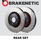 Brakenetic Solid Rear Car & Truck Brake Disc Rotors