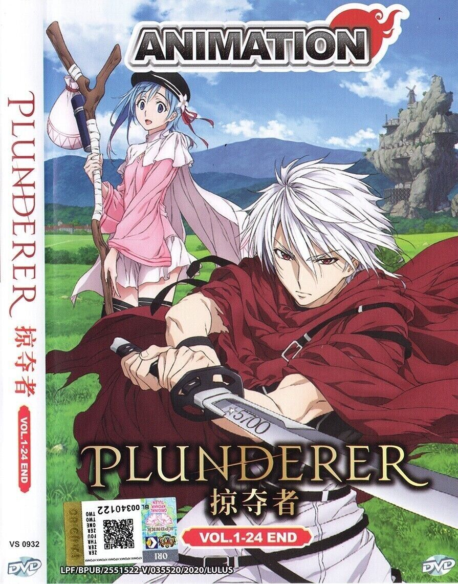 ANIME PLUNDERER VOL.1-24 END DVD ENGLISH DUBBED REGION ALL