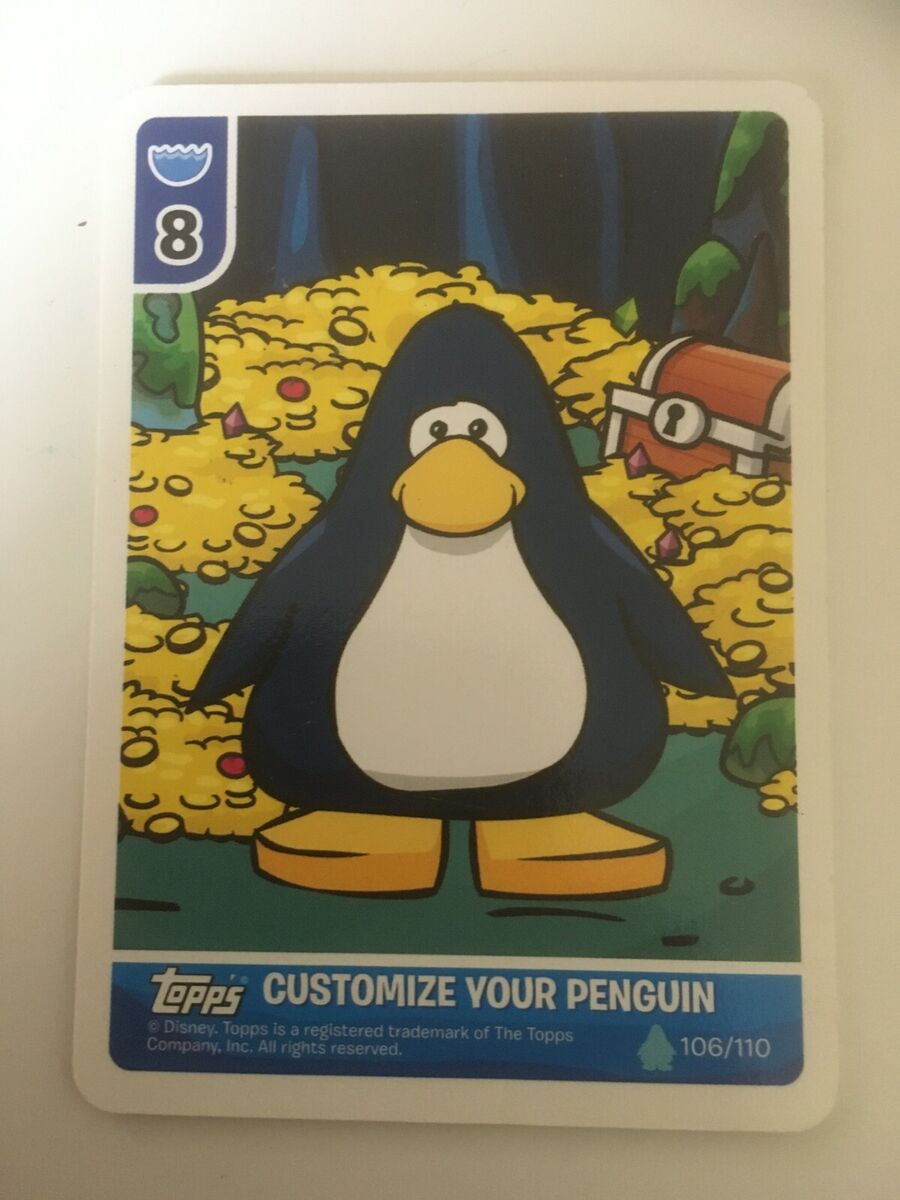 EPF Agents - 2011 Topps Club Penguin Card-Jitsu Water Second Wave