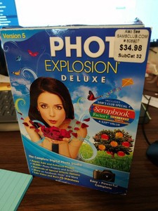 Details About Nova Photo Explosion Deluxe Version 5 Factory Sealed - 