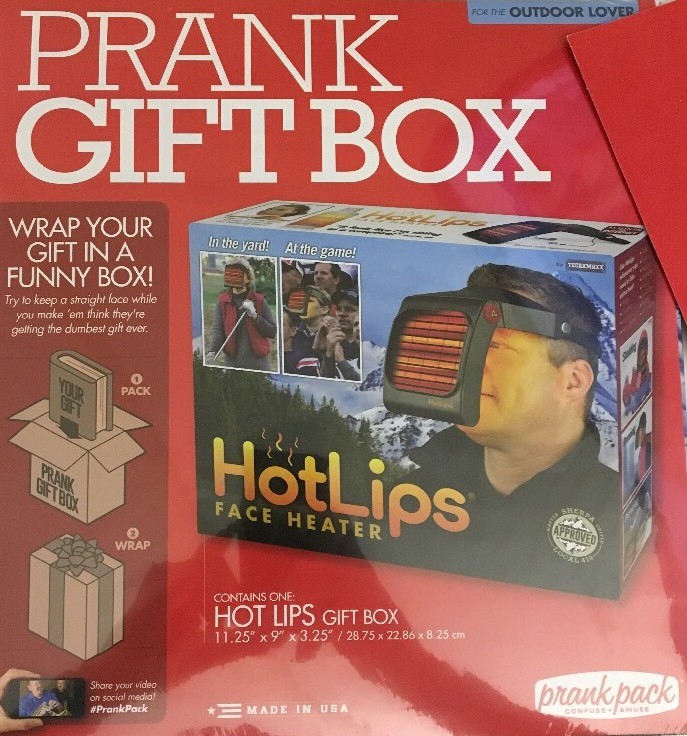 Prank-O 'HotLips' Prank Gift Box – Hilarious Fake Present Box For Pranks & Gag Gifts - View #3