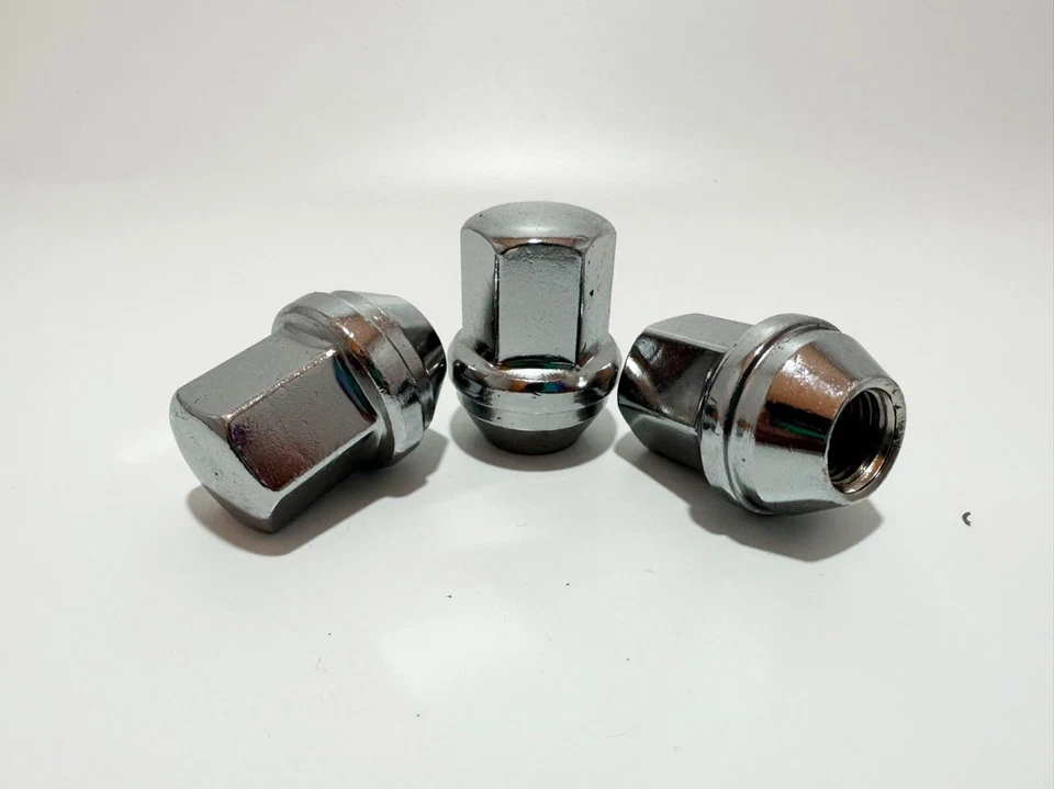 20 Chrome 14x1.5 Dodge Challenger Charger Hellcat Srt8 OEM estilo de fábrica porca - Imagem 3 de 4