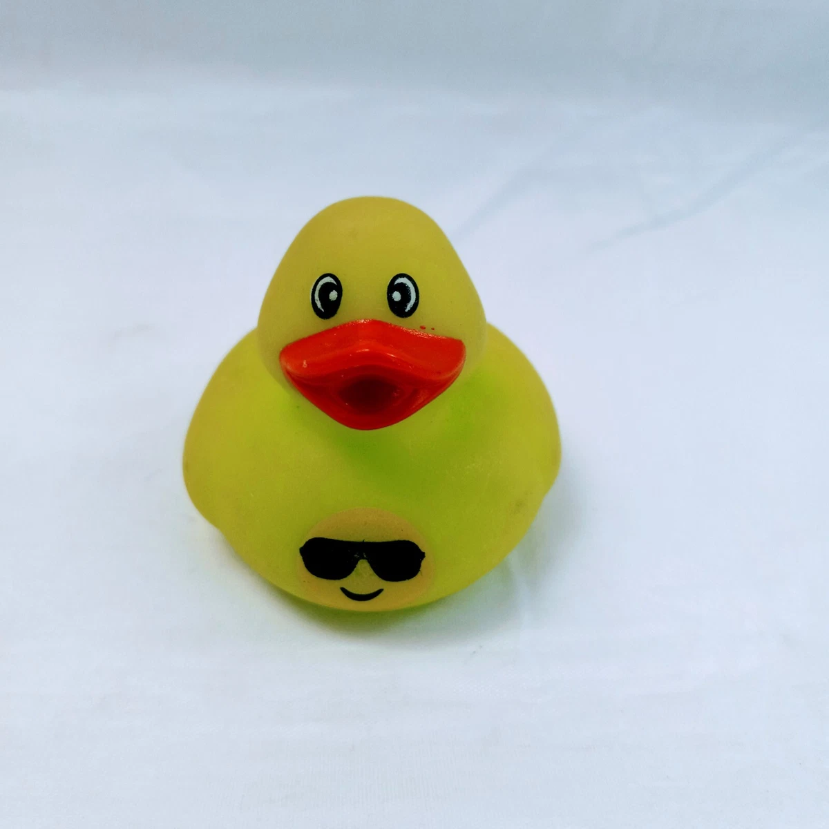 Rubber Ducky Green Happy Face Duck 2 | eBay