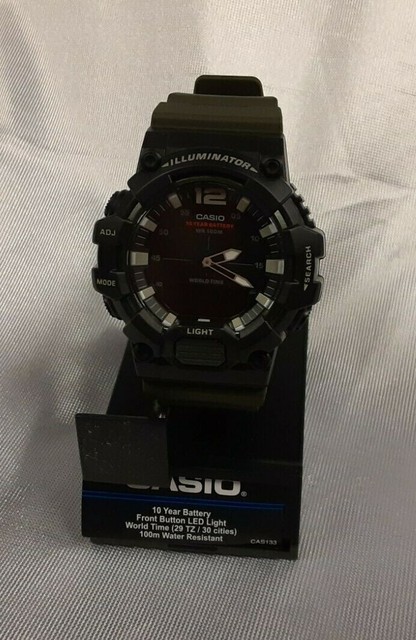 casio illuminator 10 year battery