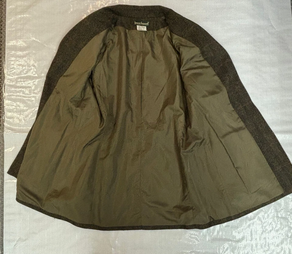 Blazer Mujer Harve Benard Años 90 Pecho Único Espiga 4 Botones Talla 8 Foto 3 de 4