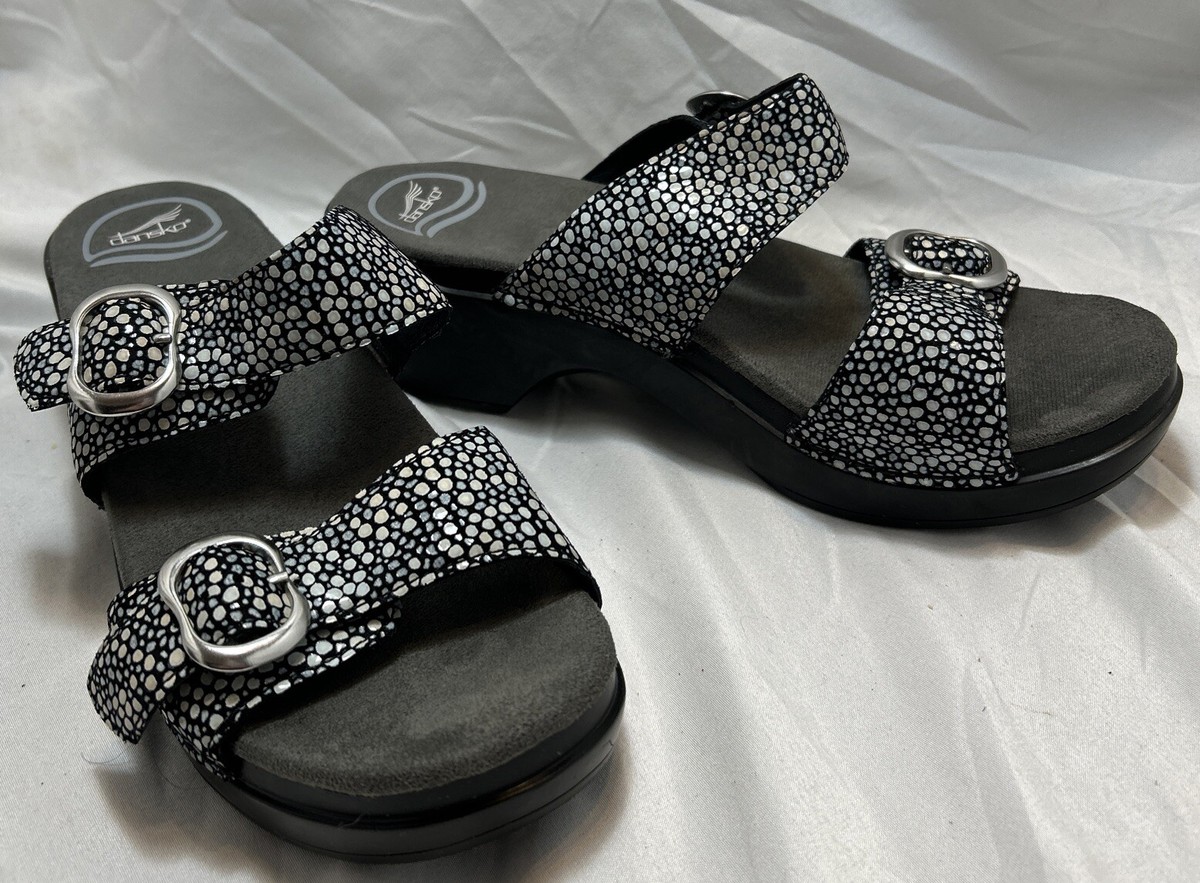 Dansko Women 39 Sophie Platform Sandal Leather Shoes 8.5 US Dansko Women 39 Sophie Platform Sandal Leather Shoes 8.5 US