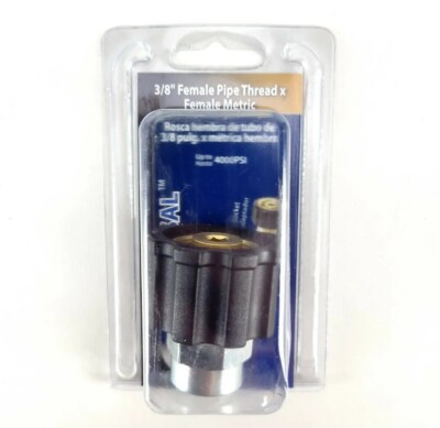 #ad #ad Apache 3 8quot; Female Pipe Thread x Female Metric. Convert to Female New $11.45