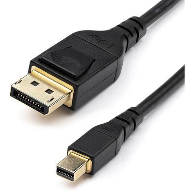 StarTech.com 3ft 1m VESA Certified Mini DisplayPort to DisplayPort 1.4 Cable, 8K