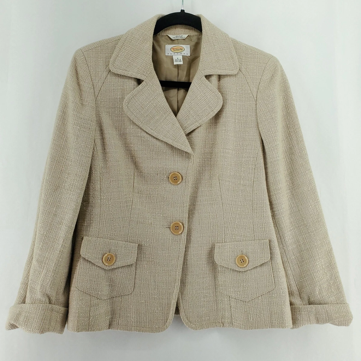 Beige petite clearance blazer