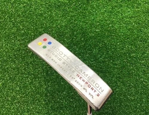 SCOTTY CAMERON STUDIO STYLE NEWPORT 2 340G 34in Putter RH Free