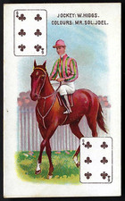 BRITISH AMERICAN (PLAIN) - JOCKEYS & OWNERS COLOURS - W HIGGS, SOL JOEL