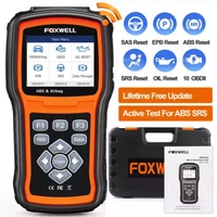 FOXWELL OBD2 Bidirectional ABS SRS Scanner Bleeding Brake Diagnostic Scan Tool