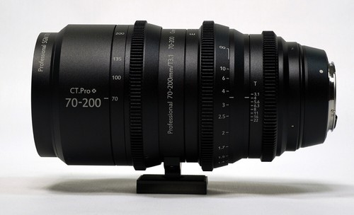 cine sigma 70-200mm f2.8 ef / arri PL manual focus hard stops de clicked iris - Picture 19 of 20