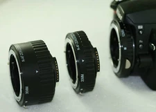 Macro Automatic Extension Tube Set Canon 100mm 60mm 18-55mm 75-300mm T7I 77D T8I