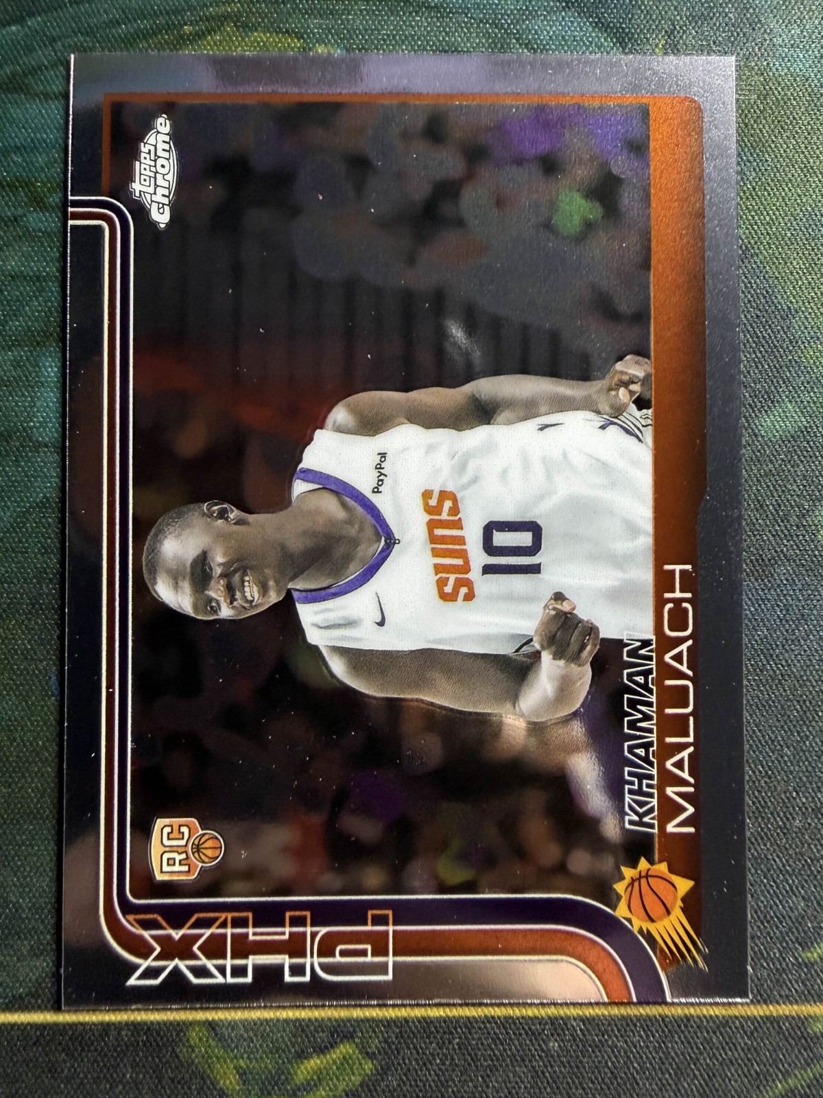 2025-26 Topps Chrome Basketball Khaman Maluach RC #260 Base