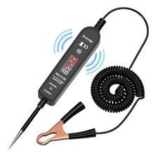 Test Light Automotive,DC 6-75V Digital LED Fuse Voltage Tester,Circuit Black