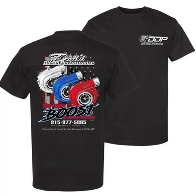 Diesel Turbo Boost Graphic T-Shirt   Performance Truck Racing Streetwear