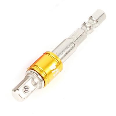 Set 3 Adattatori Per Bussola Trapano Avvitatore 1/4" 3/8" 1/2" Acciaio CRV 31488 foto 4
