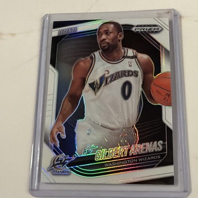 Gilbert Arenas 2024-25 Prizm Black #266 White Prizm 159/175 Washington Wizards