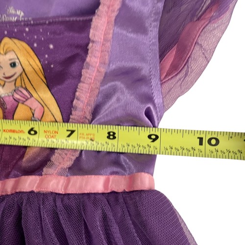 Vestito Disney Bambina 4T Aggrovigliato Raperonzolo Frozen Principessa Viola - Foto 9 di 9