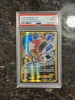 2016 POKEMON XY BREAKPOINT SECRET #123 FULL ART/GYARADOS EX PSA 8