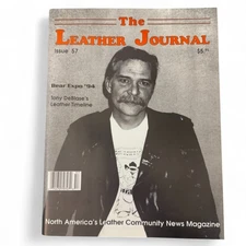 The Leather Journal Issue 57 Tony DeBlase Leather Timeline Bear Expo 1994