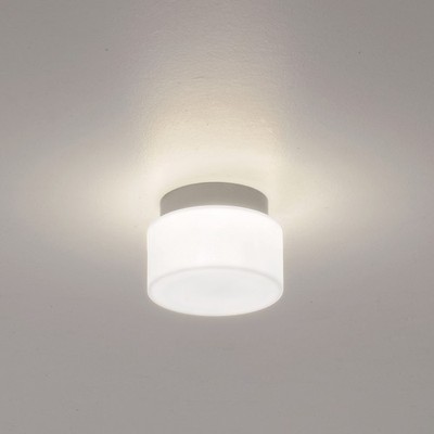 CASABLANCA  DECKENLAMPE DECKENLEUCHTE OROS D10cm H7,5cm  Glas Weiß - Matt