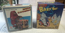 4" Wind Up with Key ROBOT - BABY'BOT and SPACE EXPLORER 9J 